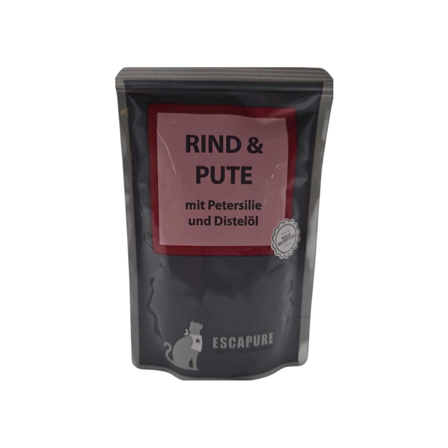 Katzen Nassfutter "Rind & Pute mit Petersilie & Distelöl"