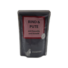 Katzen Nassfutter "Rind & Pute mit Petersilie & Distelöl"