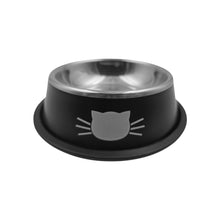 Katzen Futternapf Schwarz