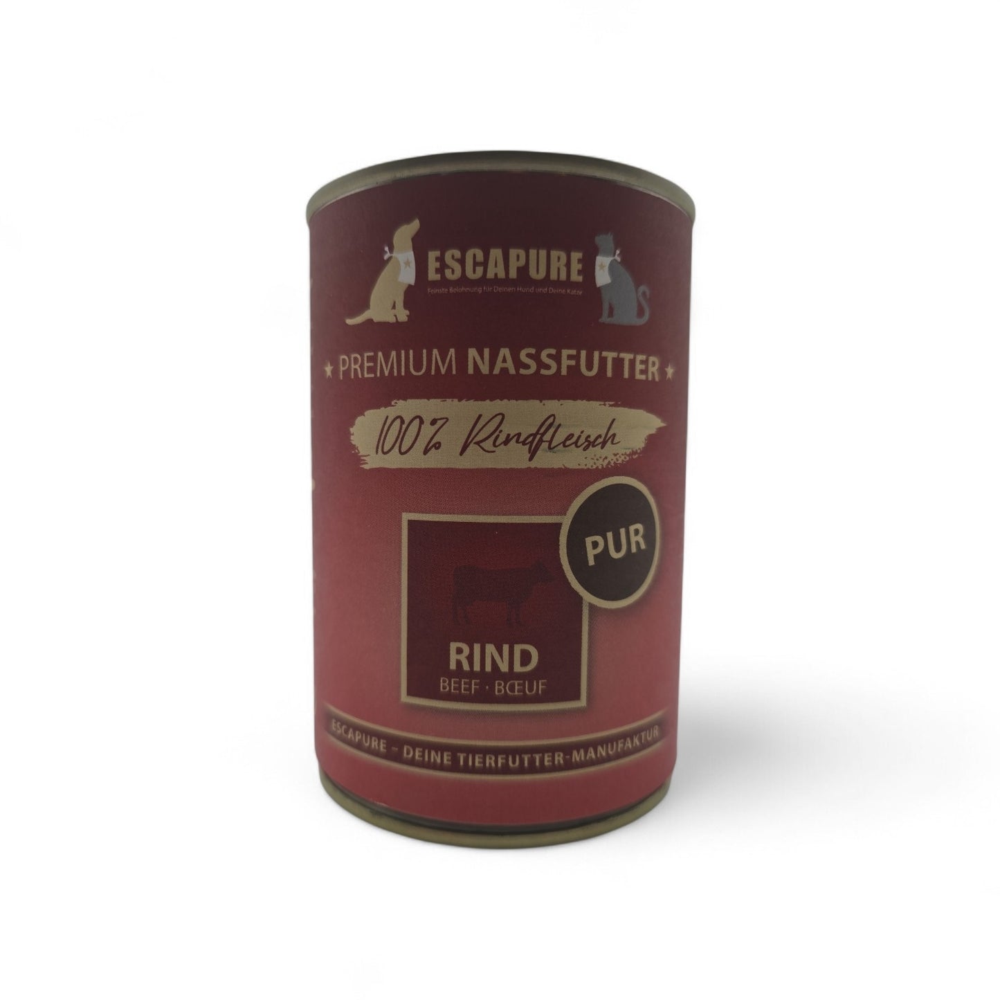Hunde Nassfutter "Rind pur"