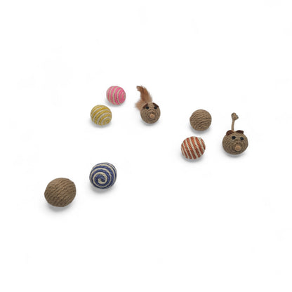 Katzenspielzeug Sisal Ball