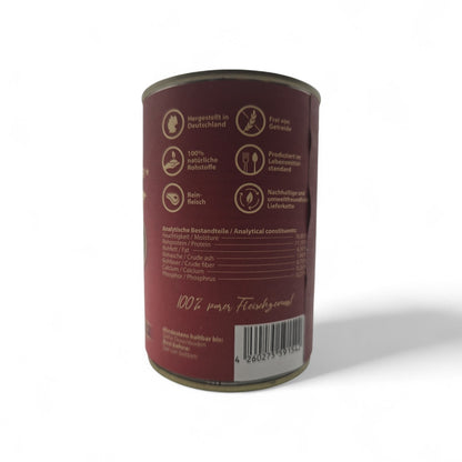 Hunde Nassfutter "Rind pur"