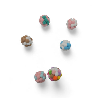 Katzenspielzeug Plüsch Ball