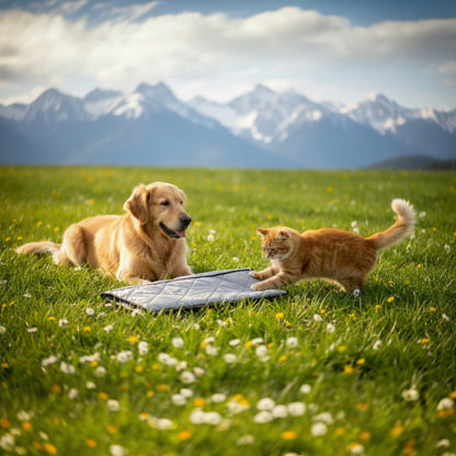Wärmende Foliendecke
