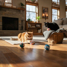 Katzenspielzeug Plüsch Ball